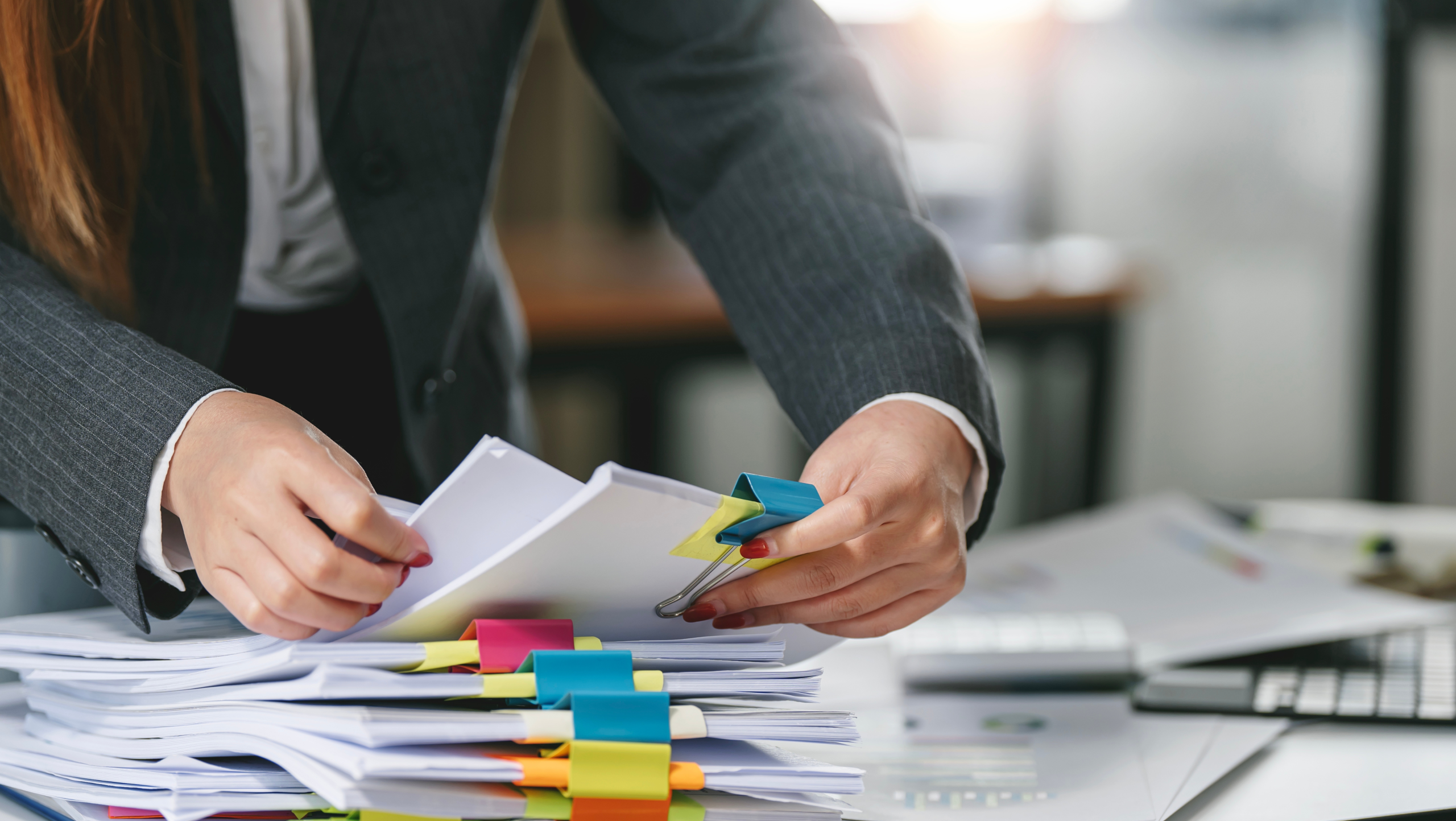 Orange and Yellow Modern Business Accounting Facebook Cover